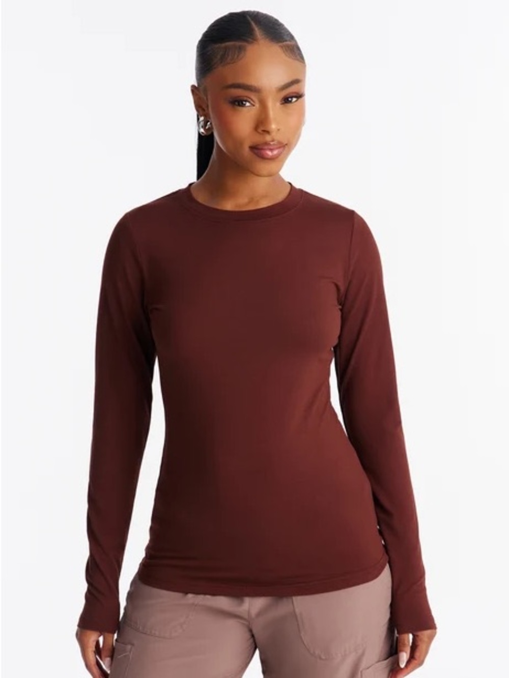 Long Sleeve Underscrub Crew Top NEW 🏷️